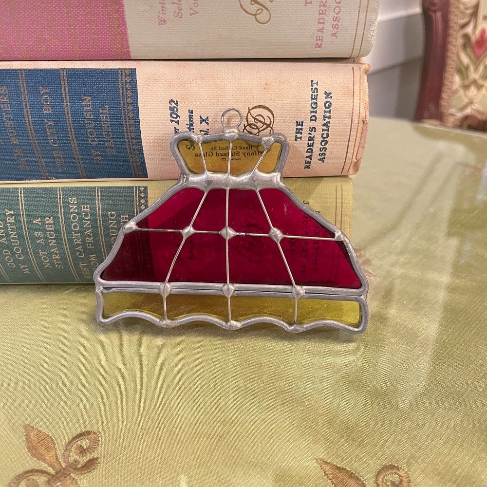 Tiffany Stain Glass Lamp Sun Catcher, Tiffany Lamp Shade design 3x3.75
